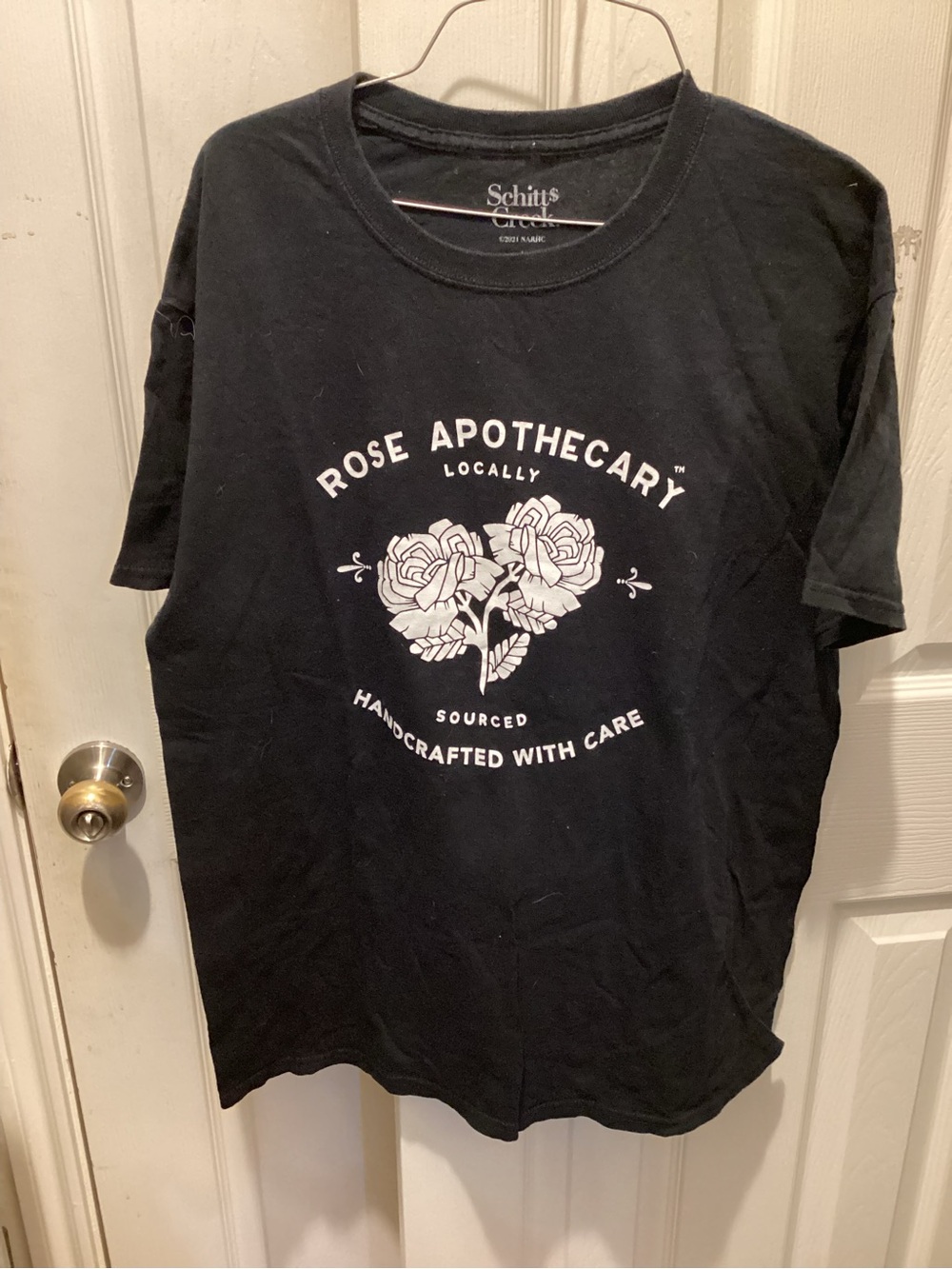 Rose Apothecary Black Graphic Short Sleeve Tee